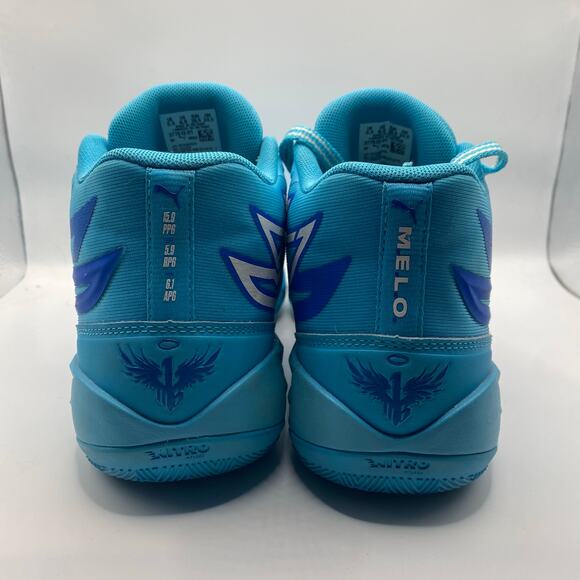 Puma MB.02 LaMelo Ball Rookie ROTY Basketball Shoes Blue Men’s 6.5 Women’s 8 - Picture 5 of 8
